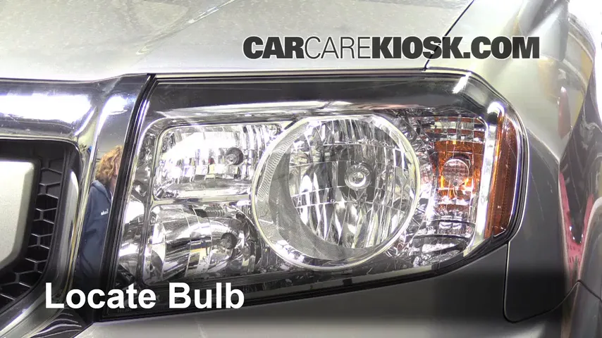 2011 Honda Pilot EX-L 3.5L V6 Lights Highbeam (replace bulb)